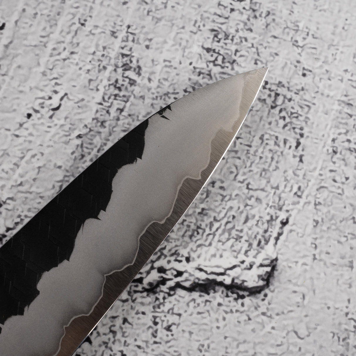 Nigara SG2 Petty 150mm Tsuchime Kurouchi 西洋珍珠母