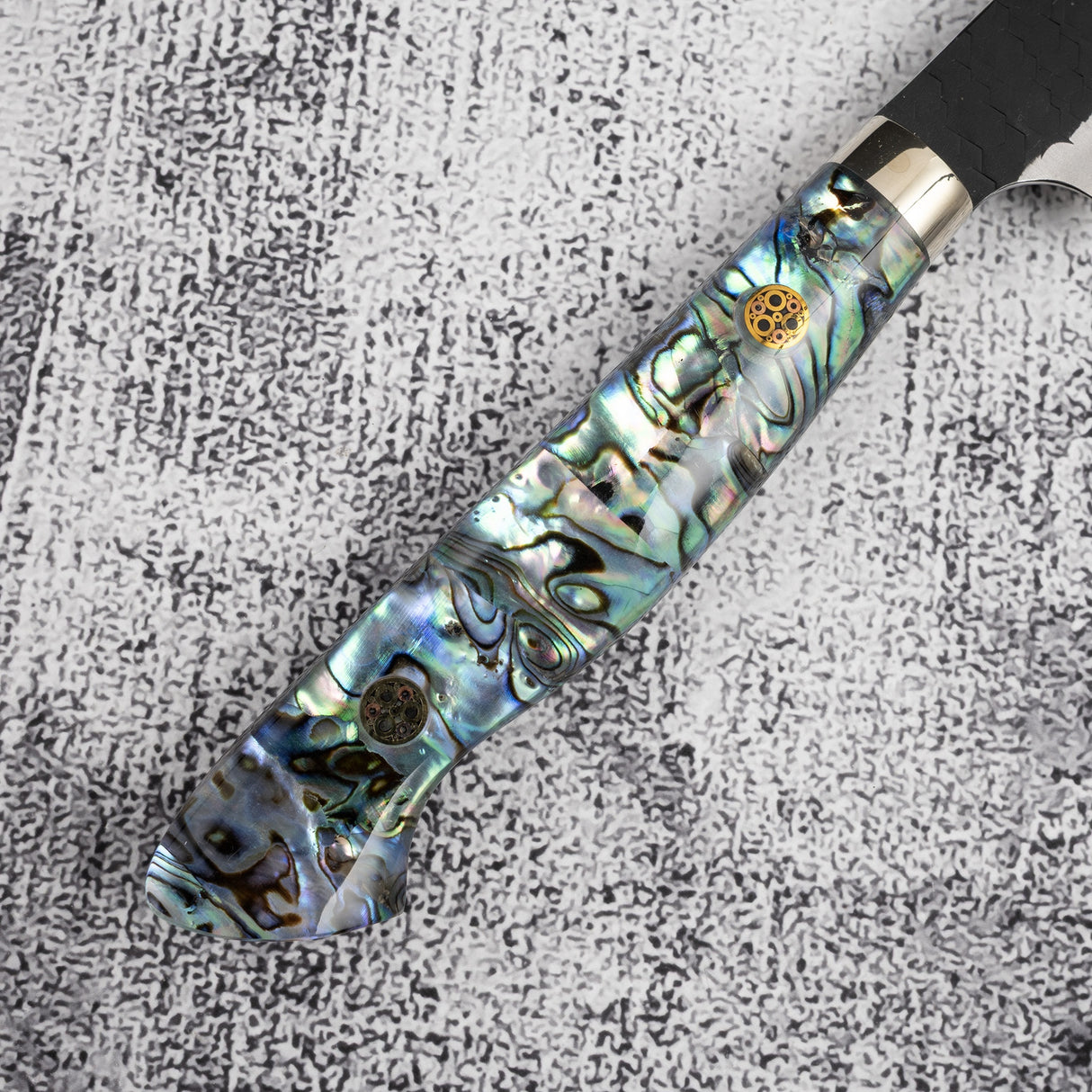 Nigara SG2 Petty 150mm Tsuchime Kurouchi 西洋珍珠母