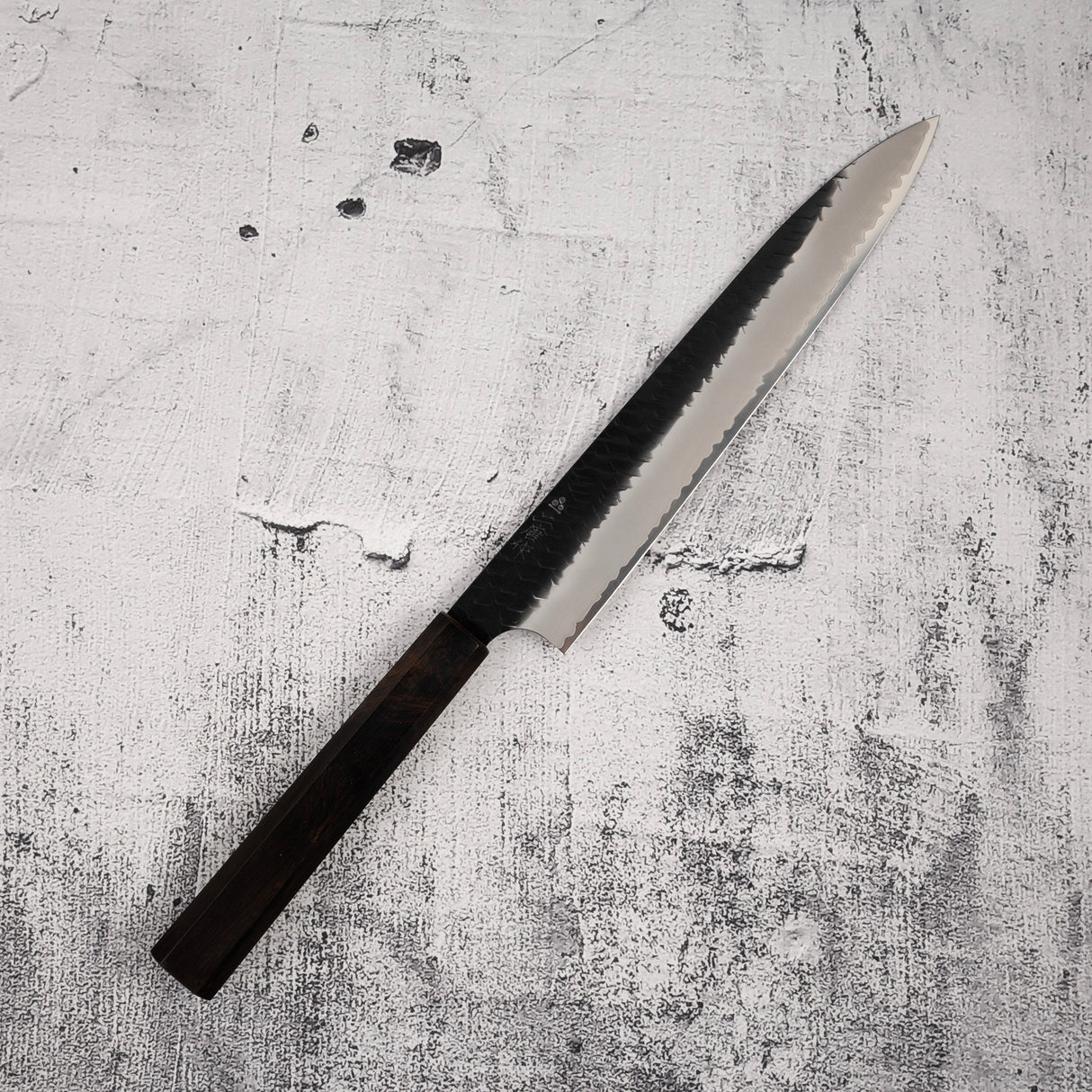 二唐 SG2 黑打槌目筋引 240mm 黑檀柄