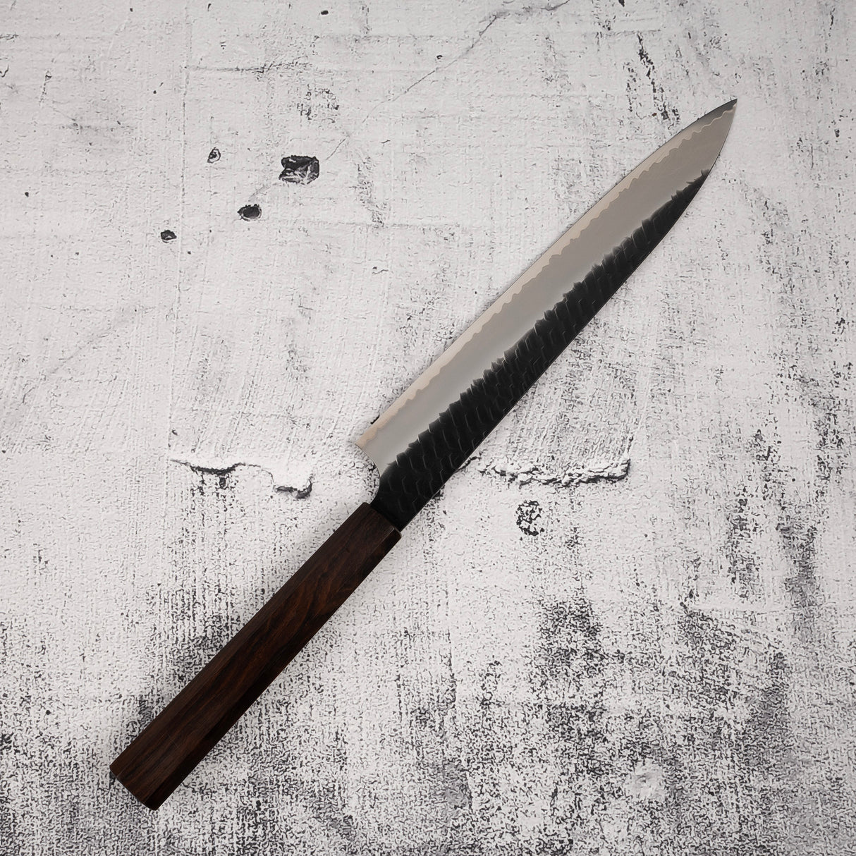 二唐 SG2 黑打槌目筋引 240mm 黑檀柄