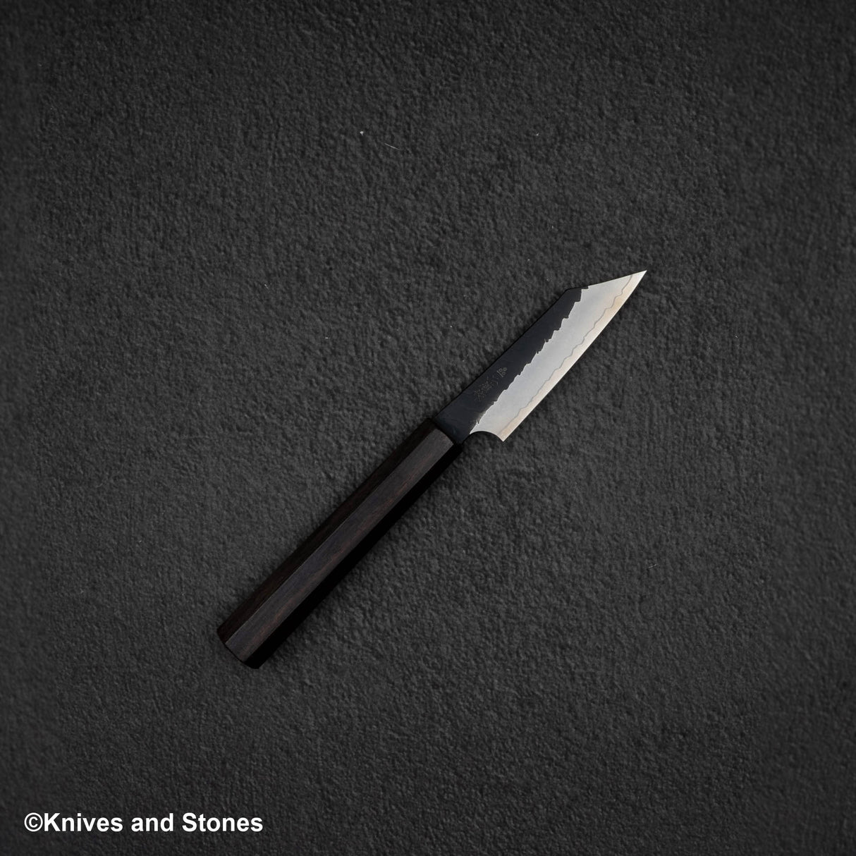 Nigara SG2 Kurouchi Tsuchime K tip Paring Knife 90mm