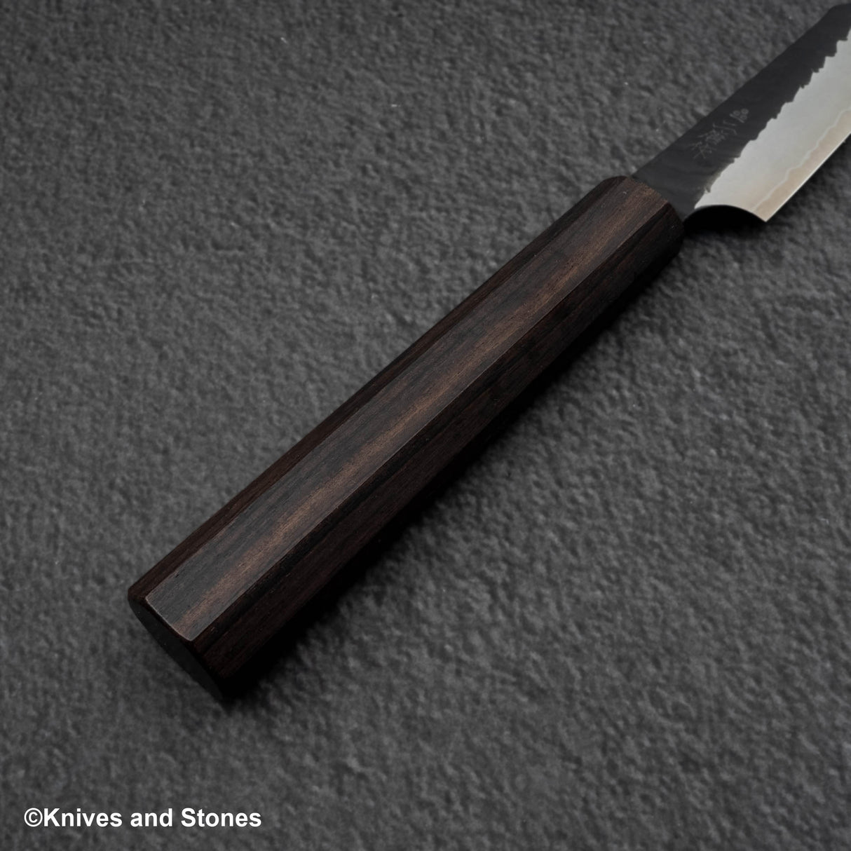 Nigara SG2 Kurouchi Tsuchime K tip Paring Knife 90mm