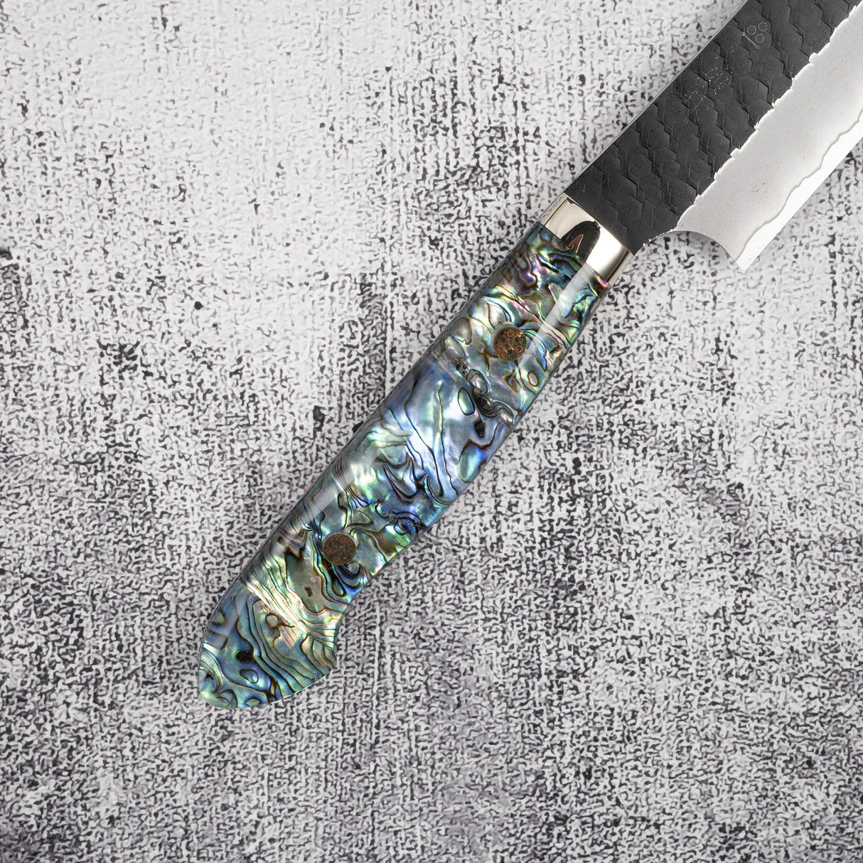 Nigara SG2 Mother-of-pearl Sakimaru Sujihiki 270mm Kurouchi Tsuchime