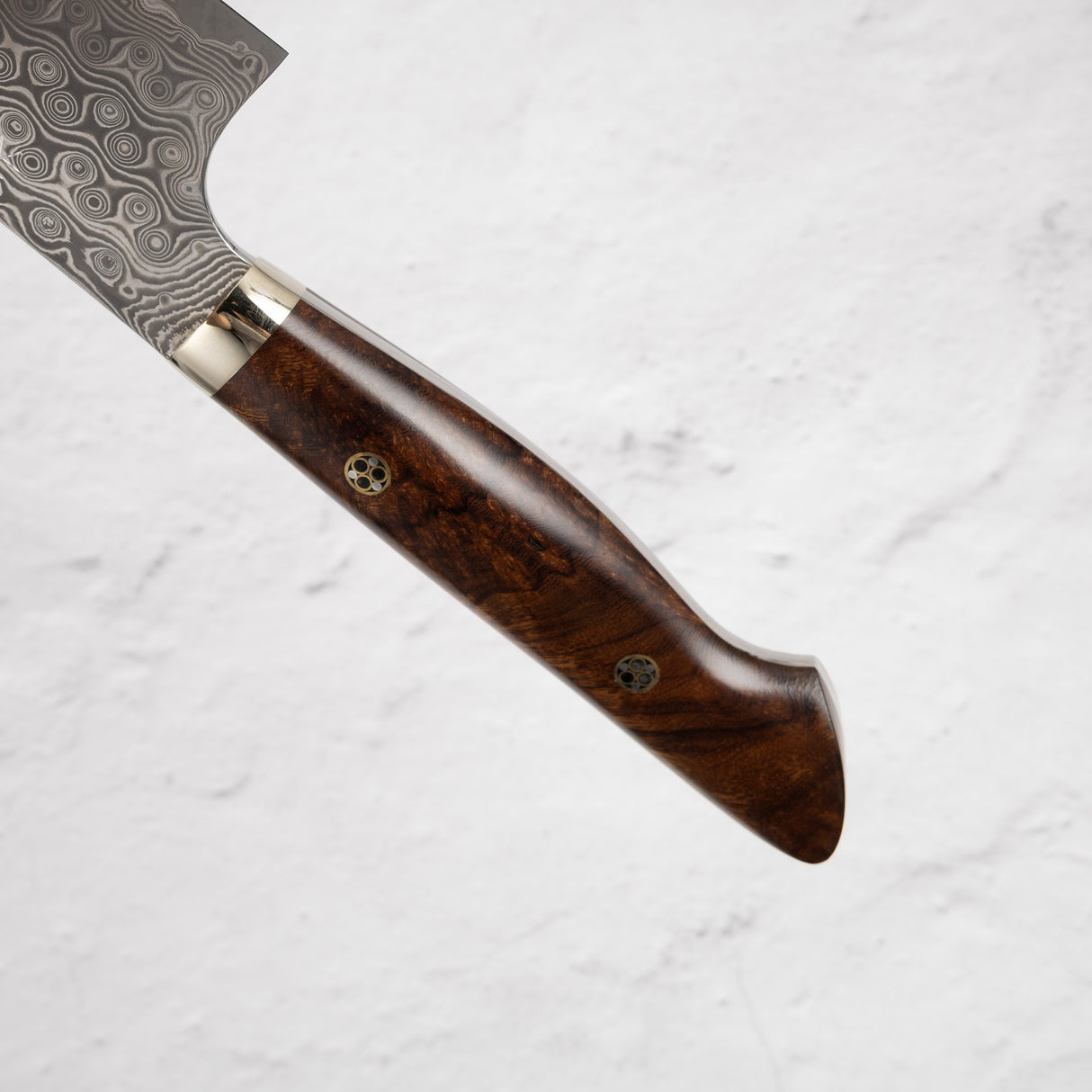 Nigara Anmon (暗紋) SG2 雨滴大馬士革牛刀 210mm 西洋鐵木