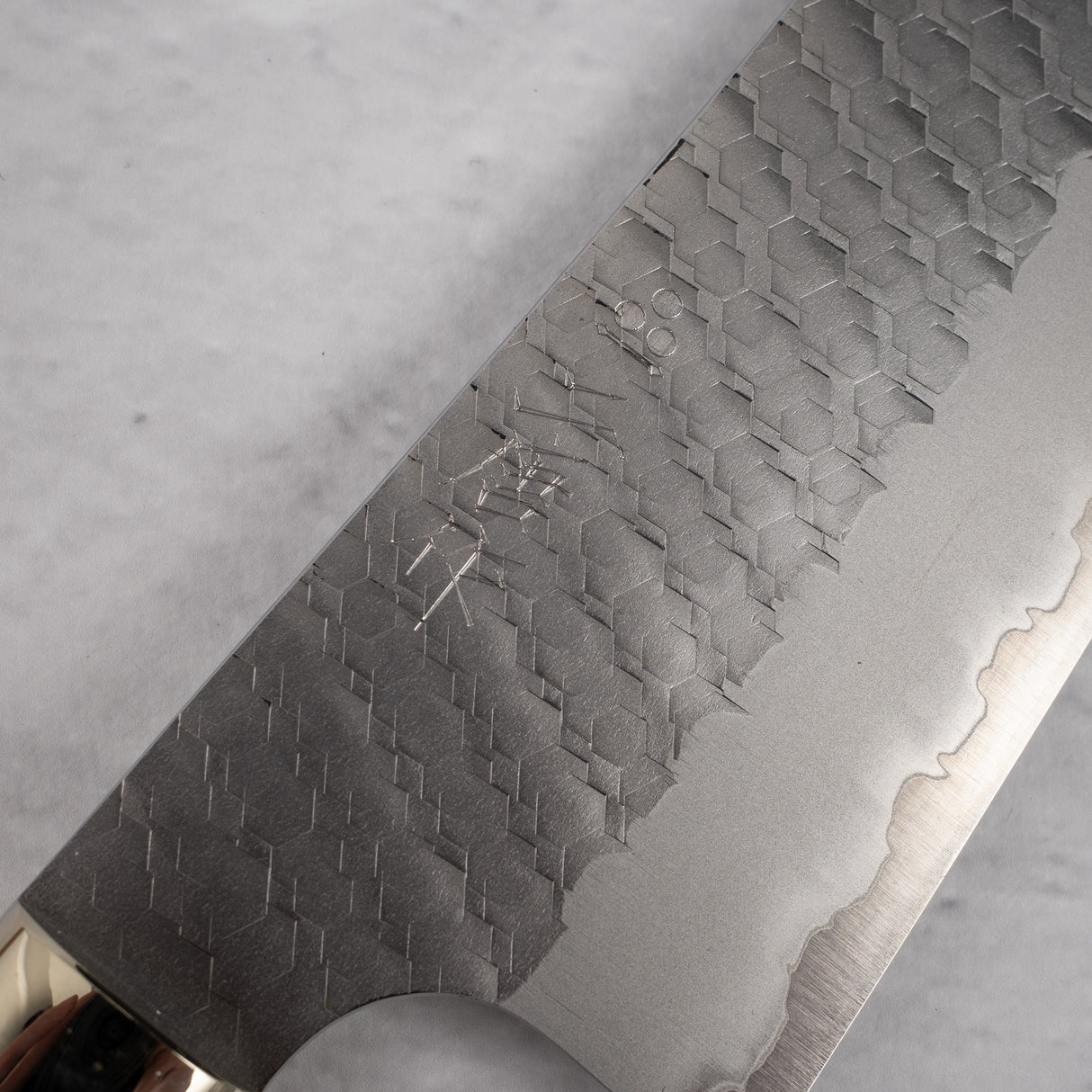 Nigara SG2 Tsuchime Matt Migaki Bunka 180mm Western Ironwood