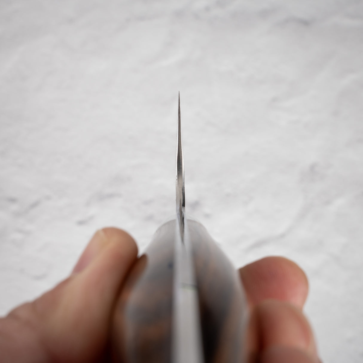 Nigara SG2 Tsuchime Matt Migaki Bunka 180mm Western Ironwood