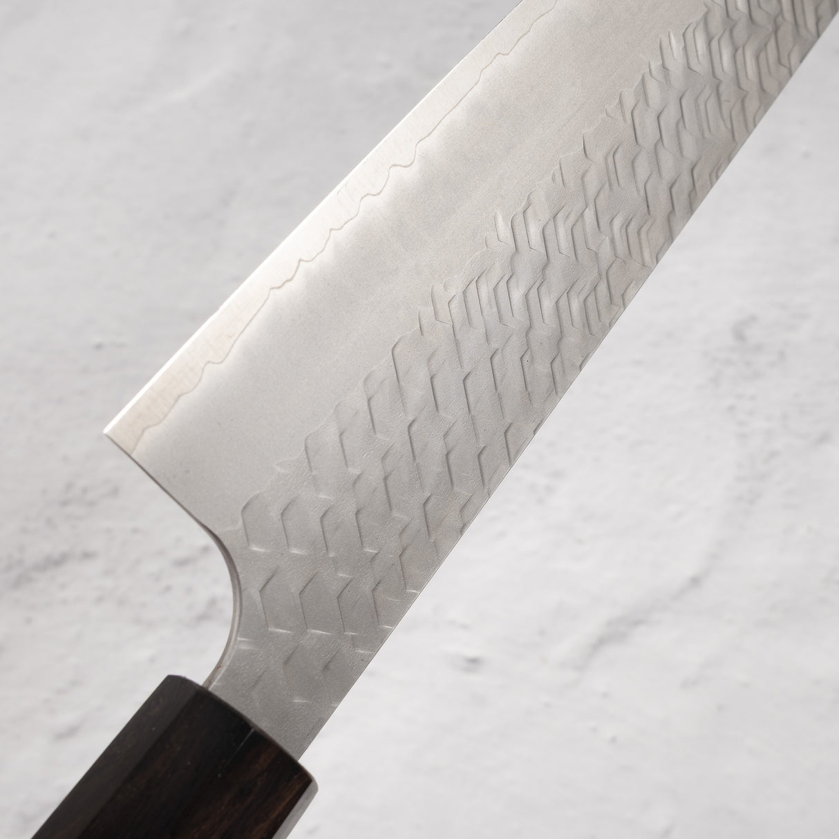 Nigara SG2 Tsuchime Matt Migaki Gyuto 240mm Ebony
