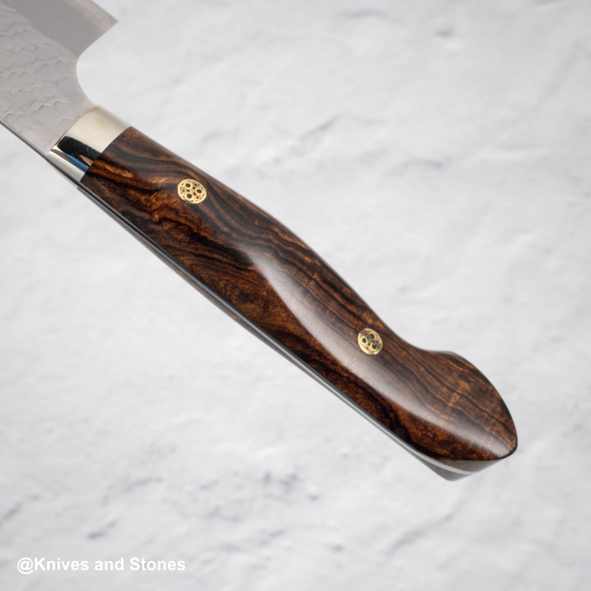 Nigara SG2 Tsuchime Matt Migaki Gyuto 240mm 西鐵木與 Saya