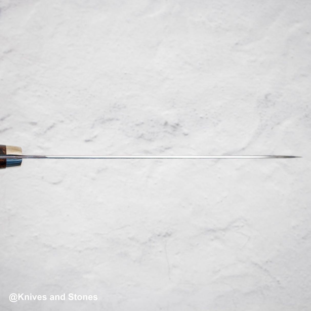 Nigara SG2 Tsuchime Matt Migaki Gyuto 240mm 西鐵木與 Saya