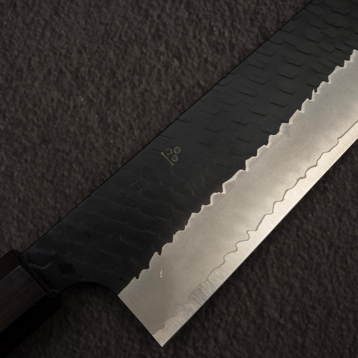 Nigara SG2 Tsuchime Kurouchi K-tip Gyuto 270mm 烏木手柄