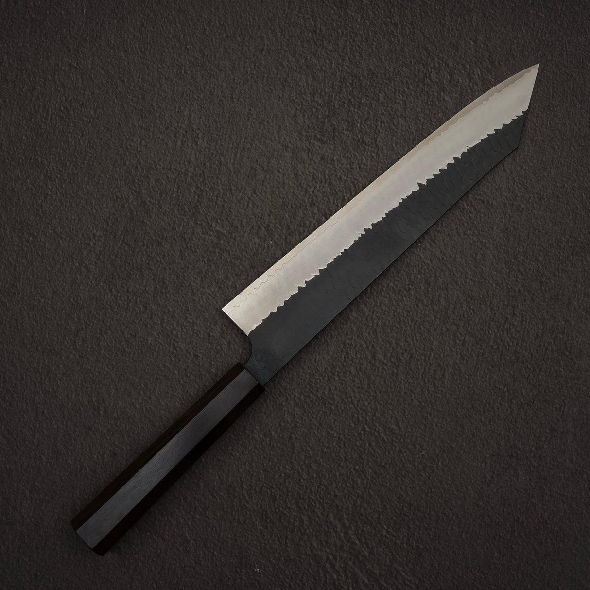 Nigara SG2 Tsuchime Kurouchi K-tip Gyuto 270mm 烏木手柄
