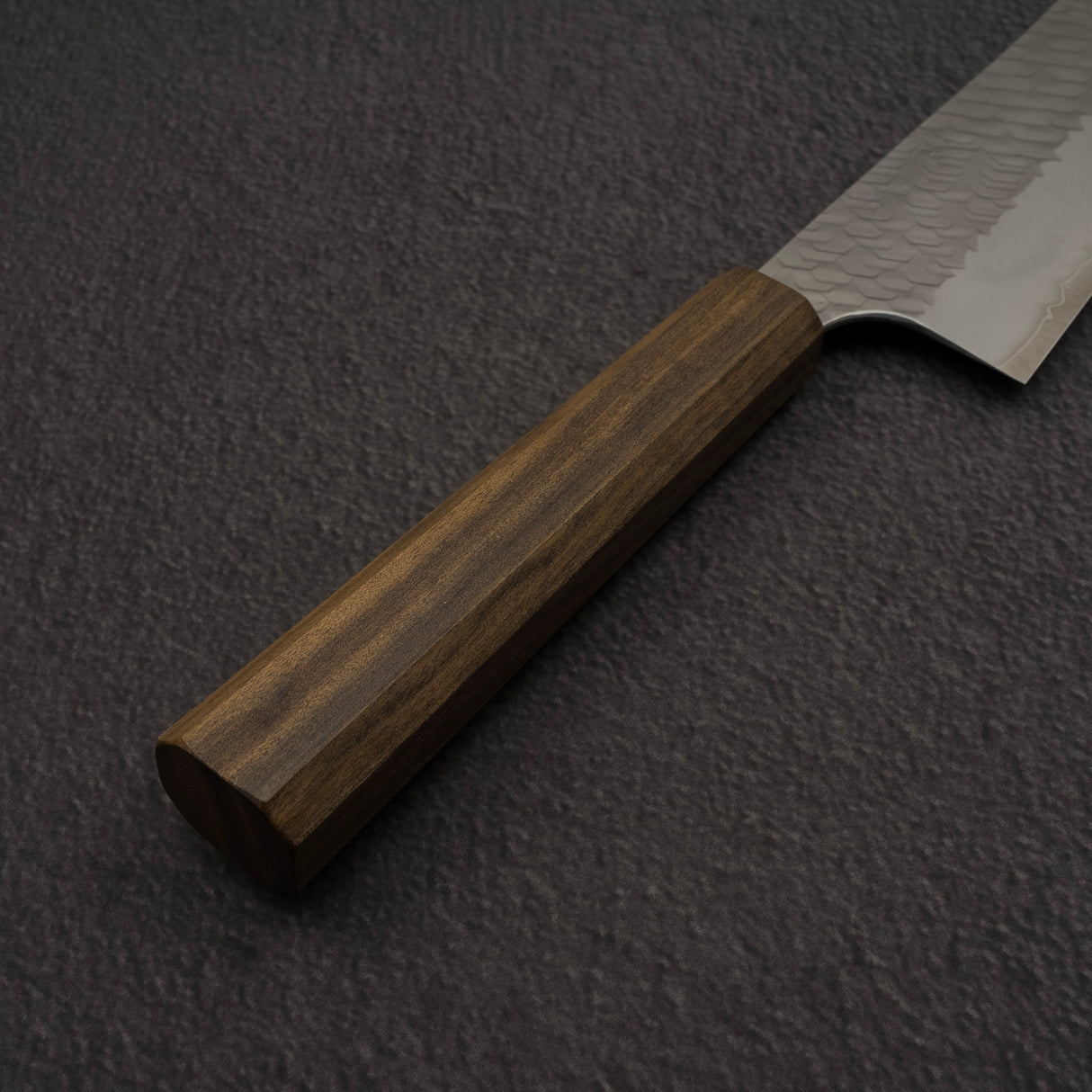 Nigara SG2 Tsuchime Matt Migaki Bunka 180mm 黑色 Chacate