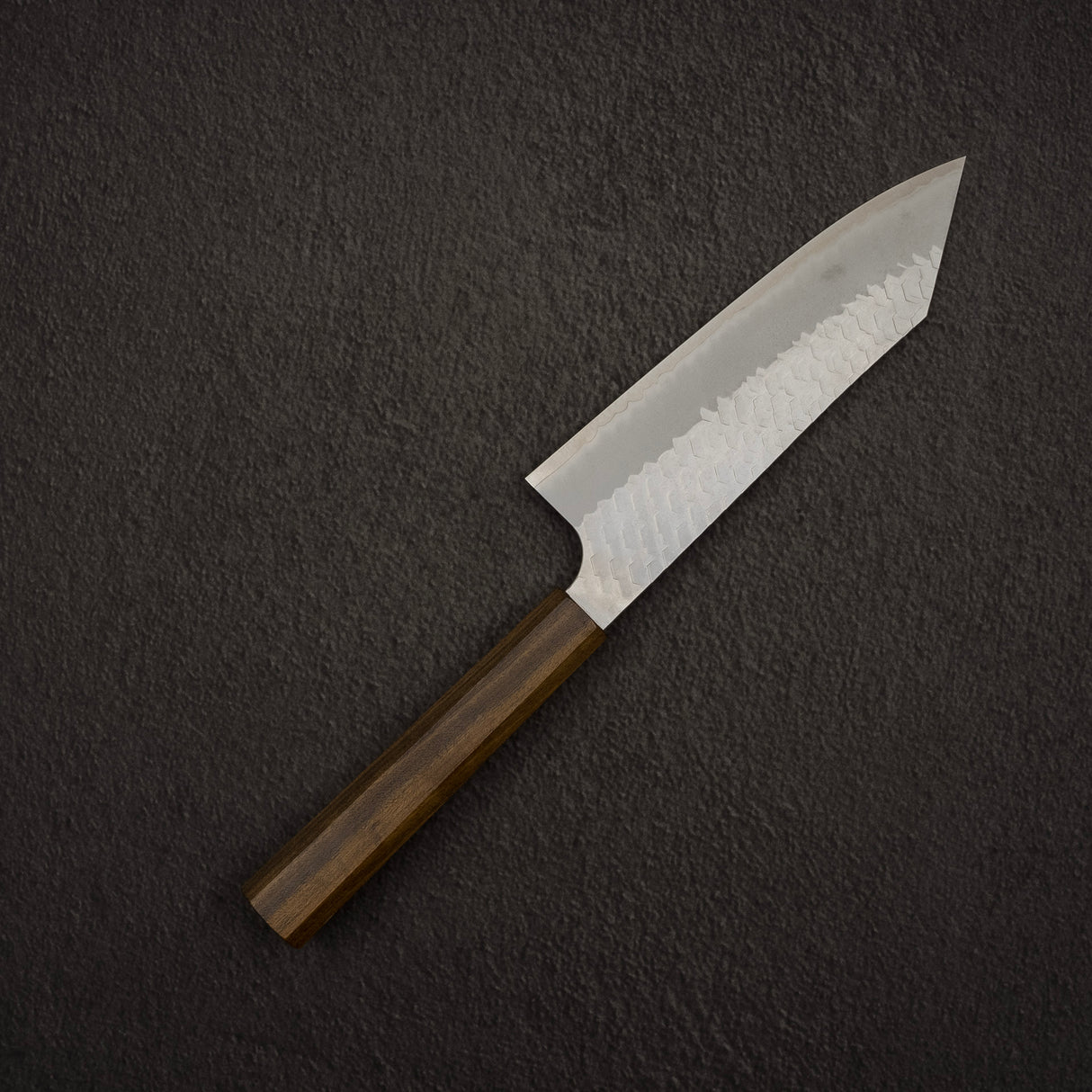 Nigara SG2 Tsuchime Matt Migaki Bunka 180mm 黑色 Chacate