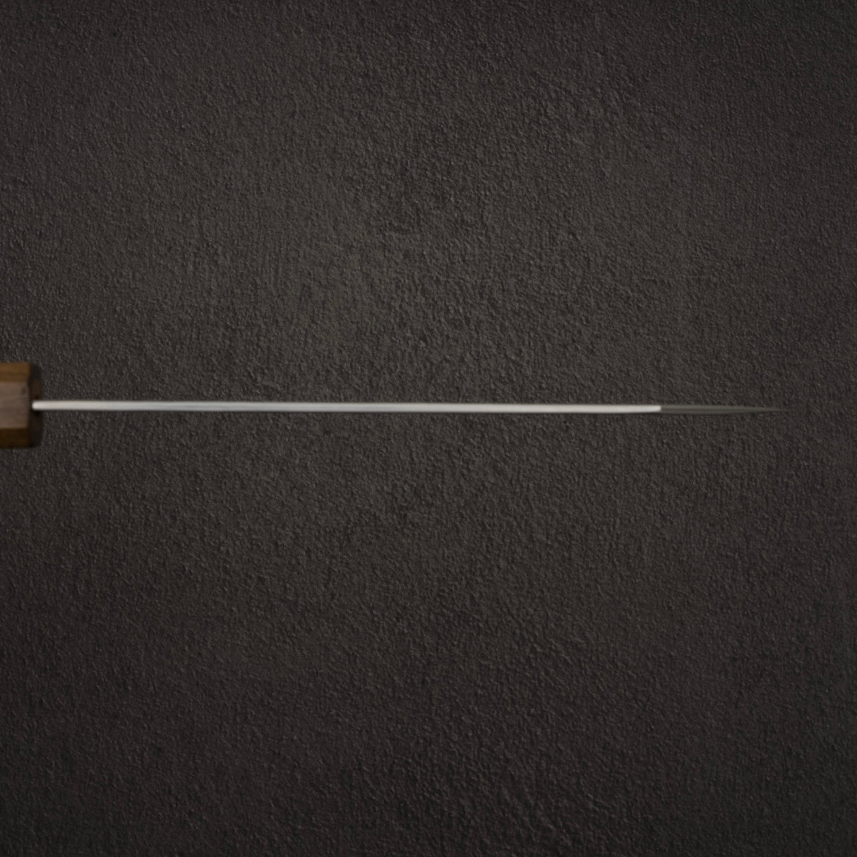 Nigara SG2 Tsuchime Matt Migaki Bunka 180mm 黑色 Chacate