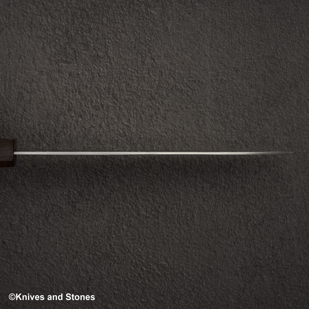 Nigara SG2 Tsuchime Matt Migaki Gyuto 210mm Ebony Handle