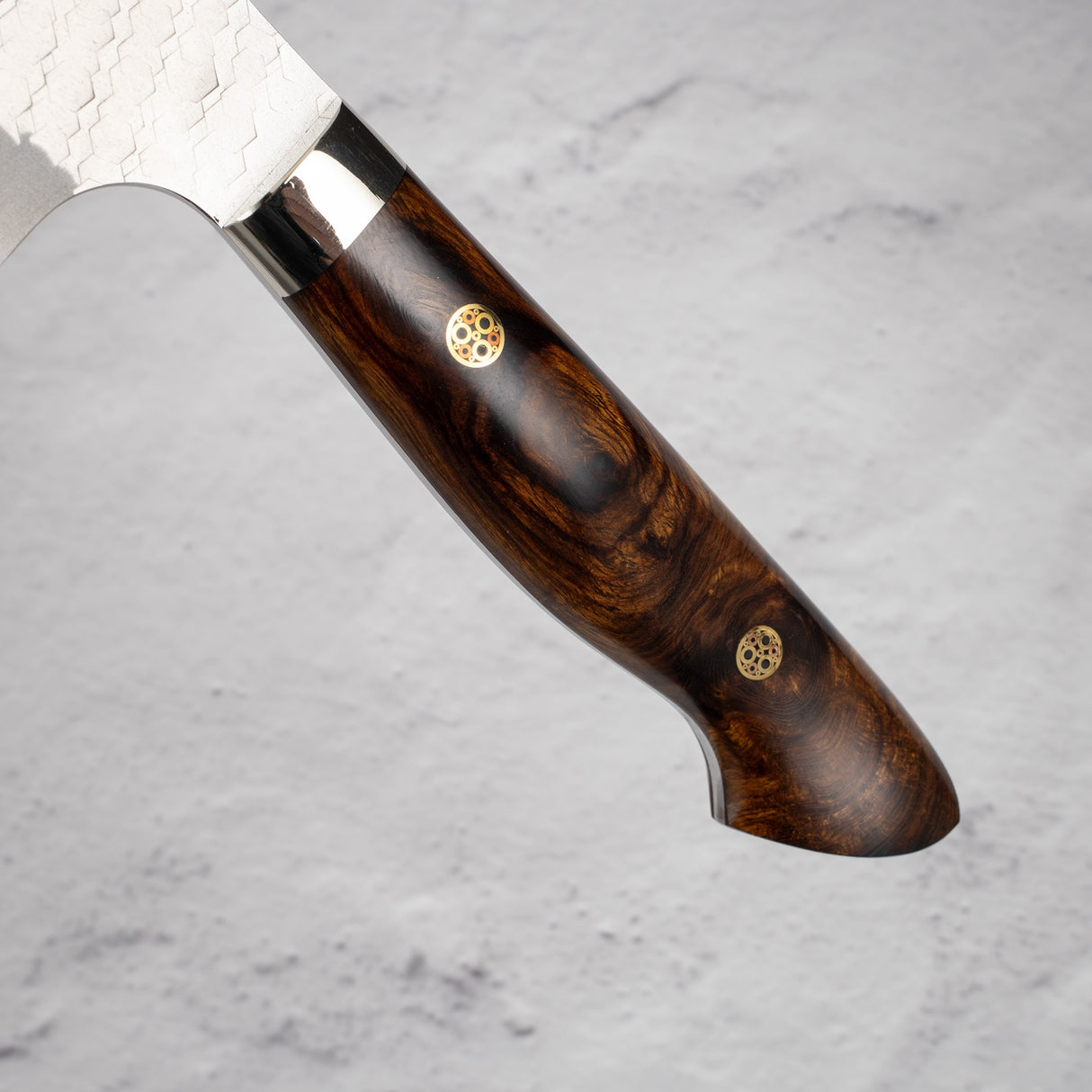 Nigara SG2 Tsuchime Matt Migaki Santoku 180mm 西部鐵木