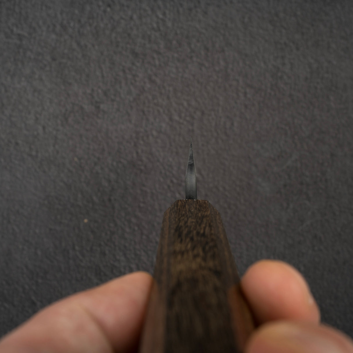 Nigara SG2 Kurouchi Tsuchime 雙斜角 Honesuki(剔骨刀)150mm 黑色 Cha