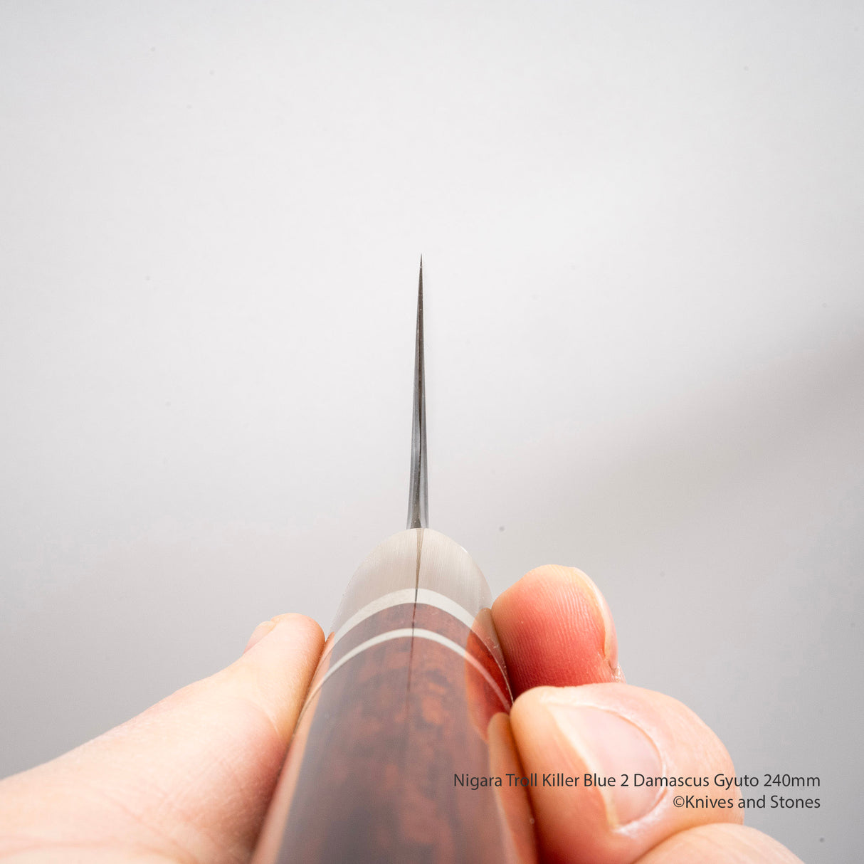 Nigara 巨魔殺手「Onikoroshi」青神 #2 大馬士革 240 mm Gyuto