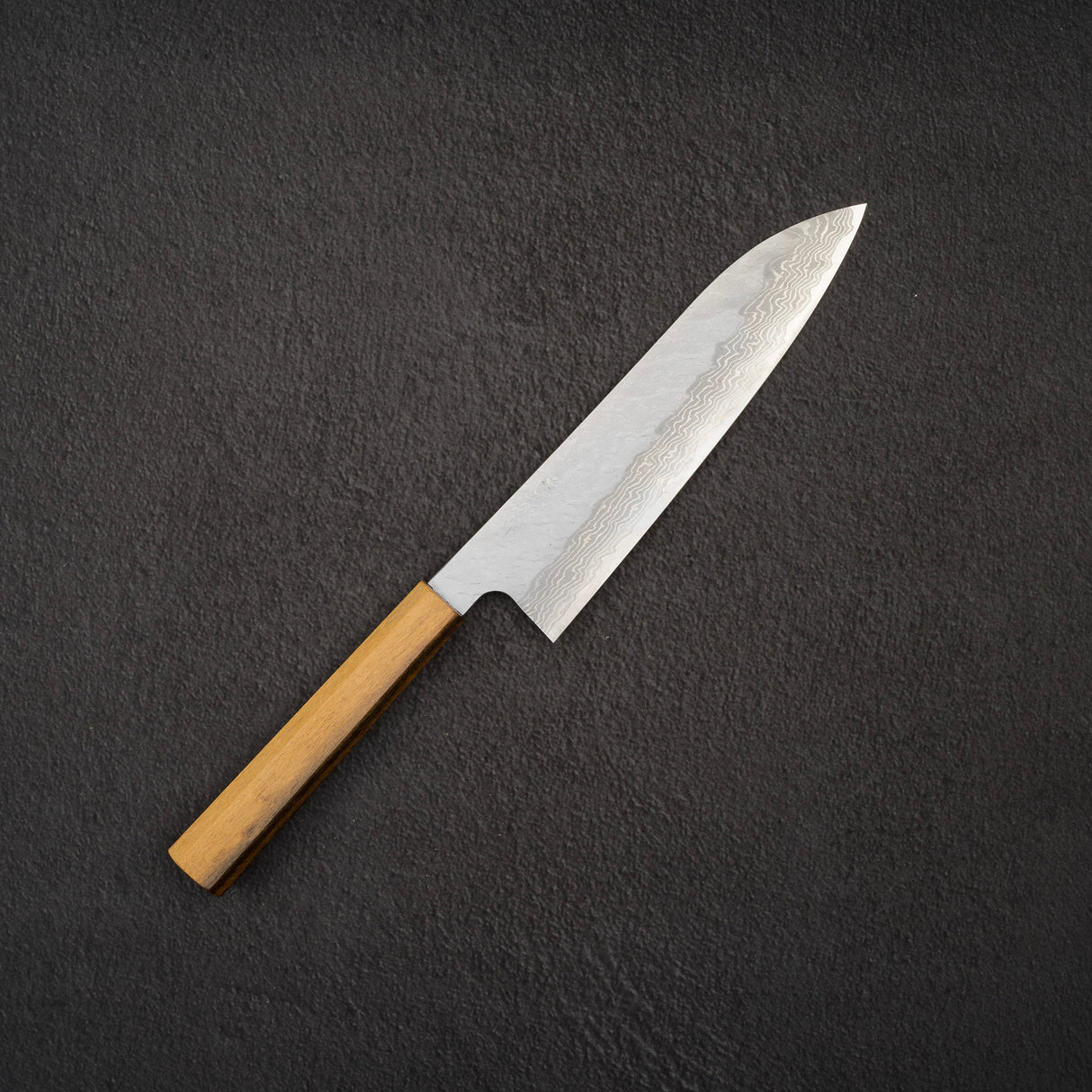 Nigara VG10 大馬士革 Tsuchime Gyuto 210mm 黑色 Chacate 手柄