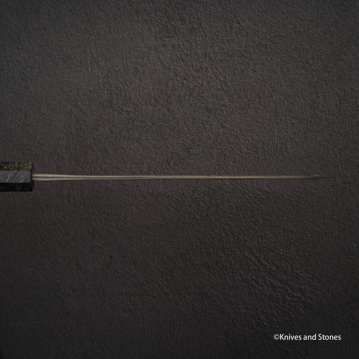 Nigara Ginsan Kurozome Damascus Gyuto 240毫米樺木手柄