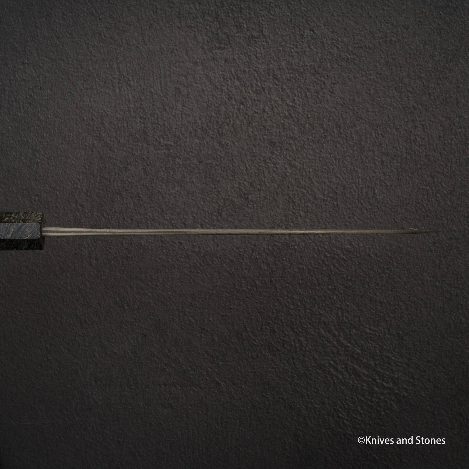 Nigara Ginsan Kurozome Damascus Gyuto 240毫米樺木手柄