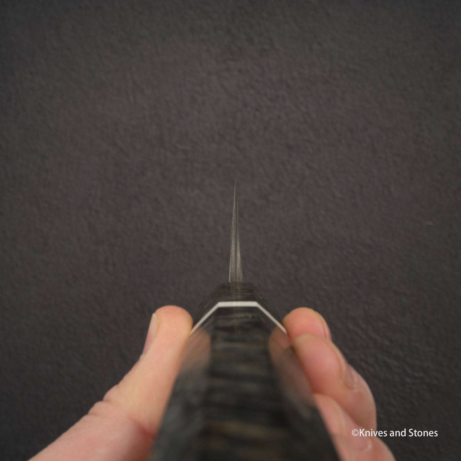 Nigara Ginsan Kurozome Damascus Gyuto 240毫米樺木手柄