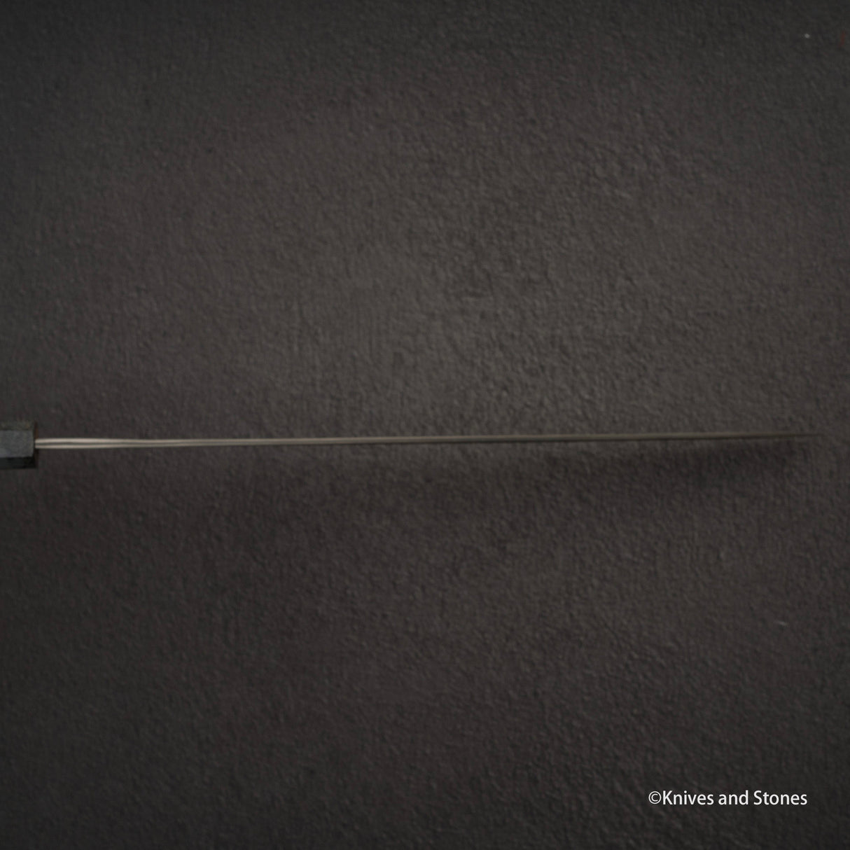 Nigara Ginsan Kurozome Damascus Sujihiki 330mm 樺木手柄