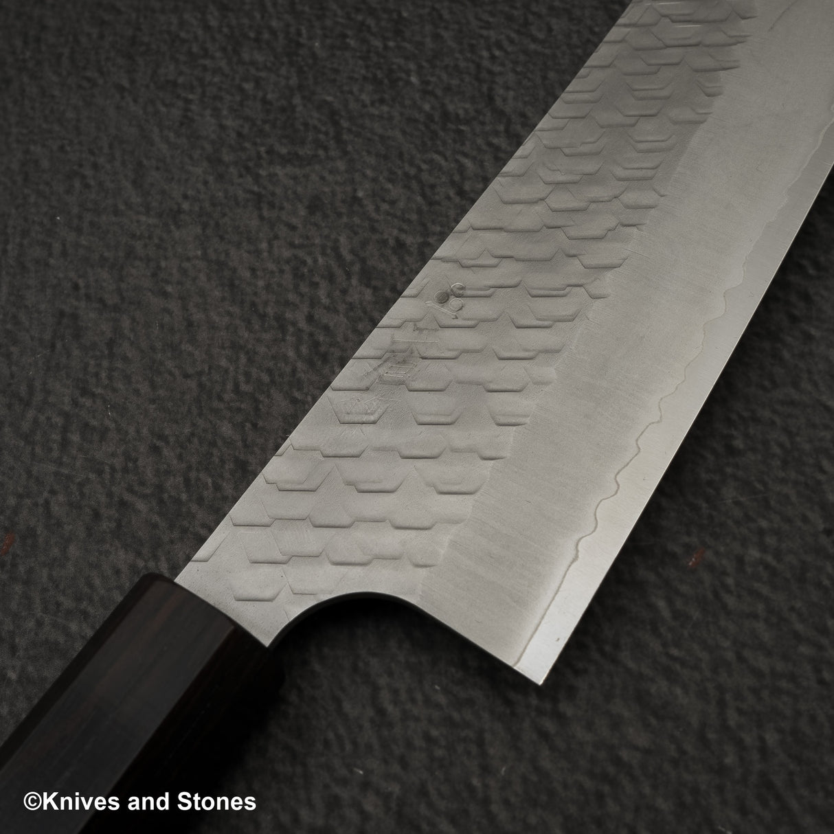 Nigara SG2 Tsuchime Matt Migaki Bunka 180mm 烏木