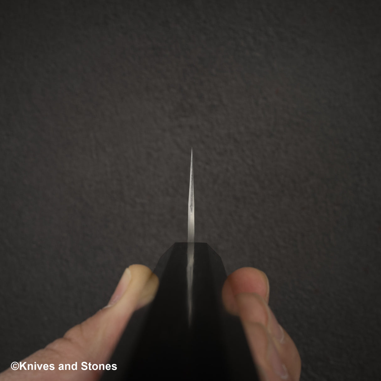 Nigara SG2 Tsuchime Matt Migaki Bunka 180mm 烏木