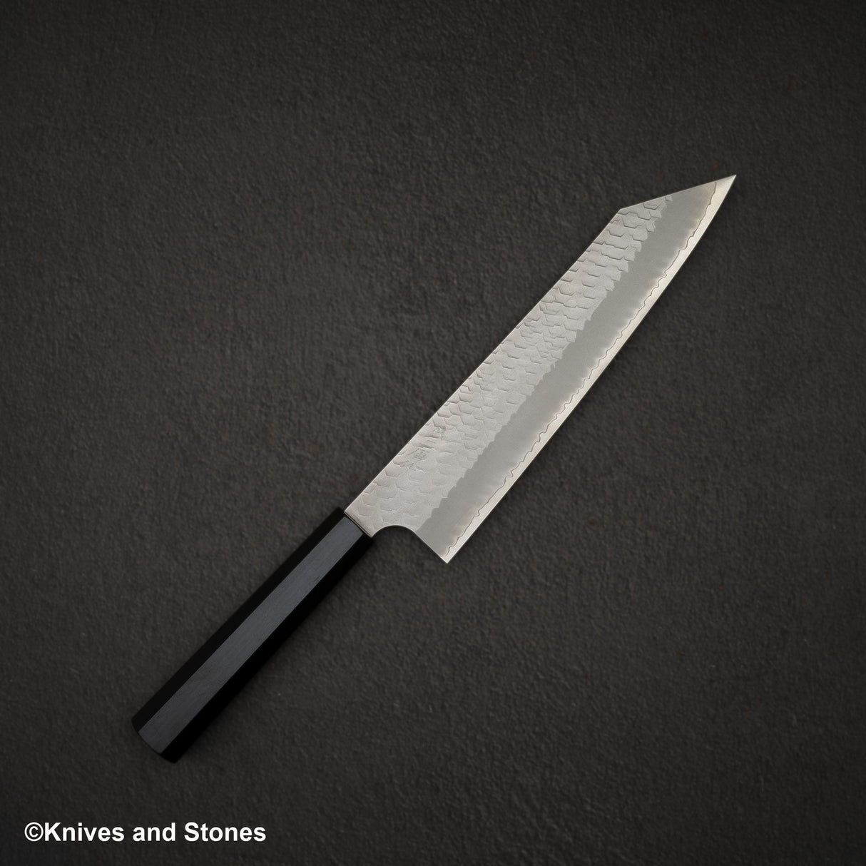 Nigara SG2 Tsuchime Matt Migaki K-tip Gyuto 240mm 烏木