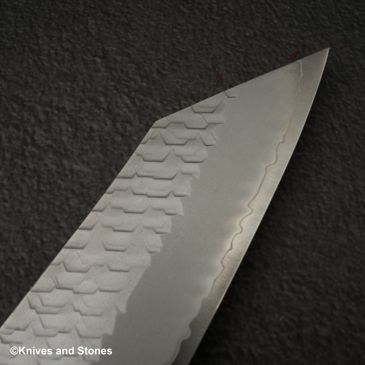 Nigara SG2 Tsuchime Matt Migaki K-tip Gyuto 240mm 烏木