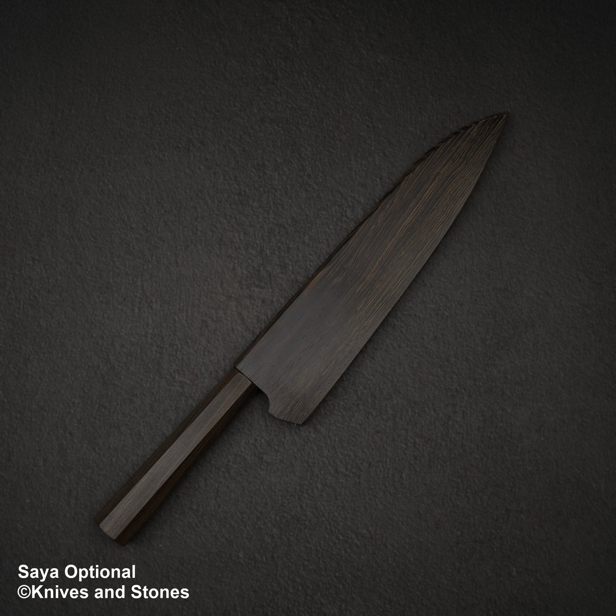 Nigara VG10 大馬士革 Tsuchime Gyuto 240mm 黑色 Chacate