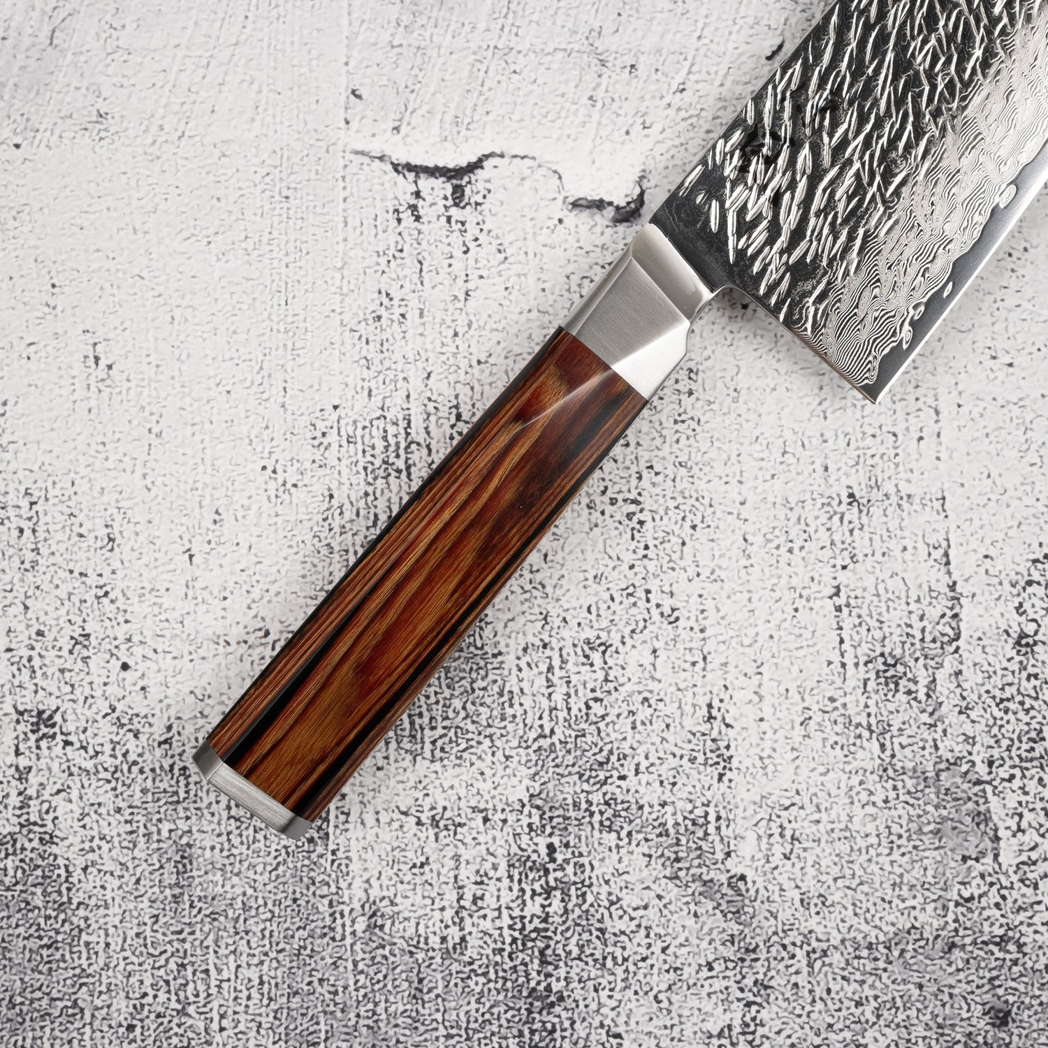 Ono Suzukaze SG2 Damascus Gyuto 210mm Tsuchime Western