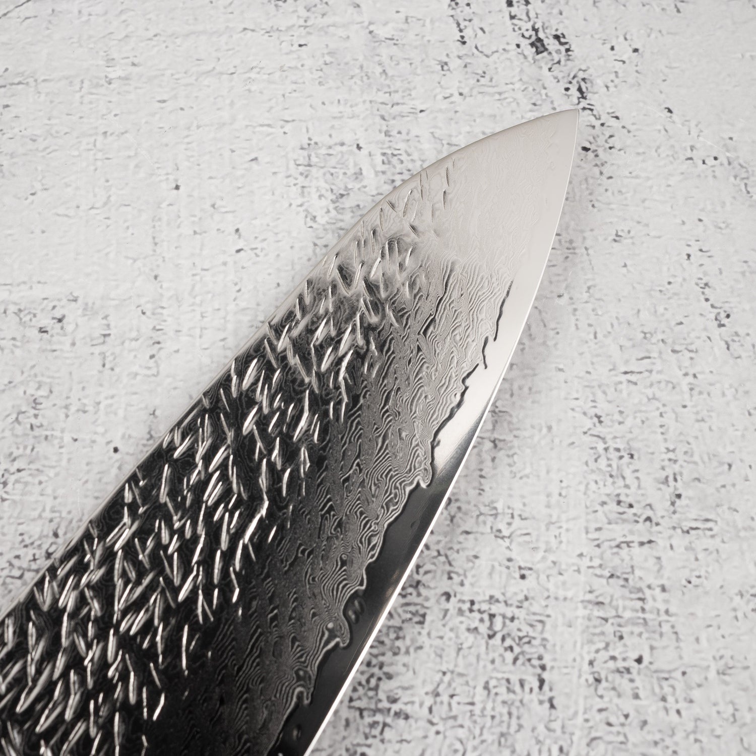 Ono Suzukaze SG2 Damascus Gyuto 210mm Tsuchime Western