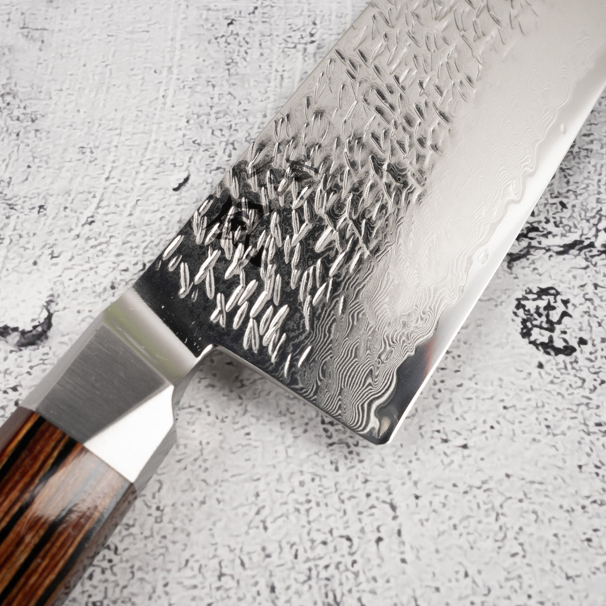 Ono Suzukaze SG2 Damascus Nakiri 165mm Tsuchime