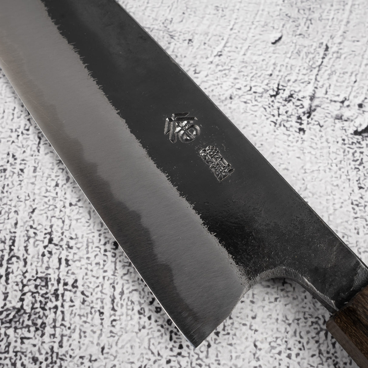 Otsuka Kurouchi Bunka 165mm Blue 1 Carbon Black Chacate