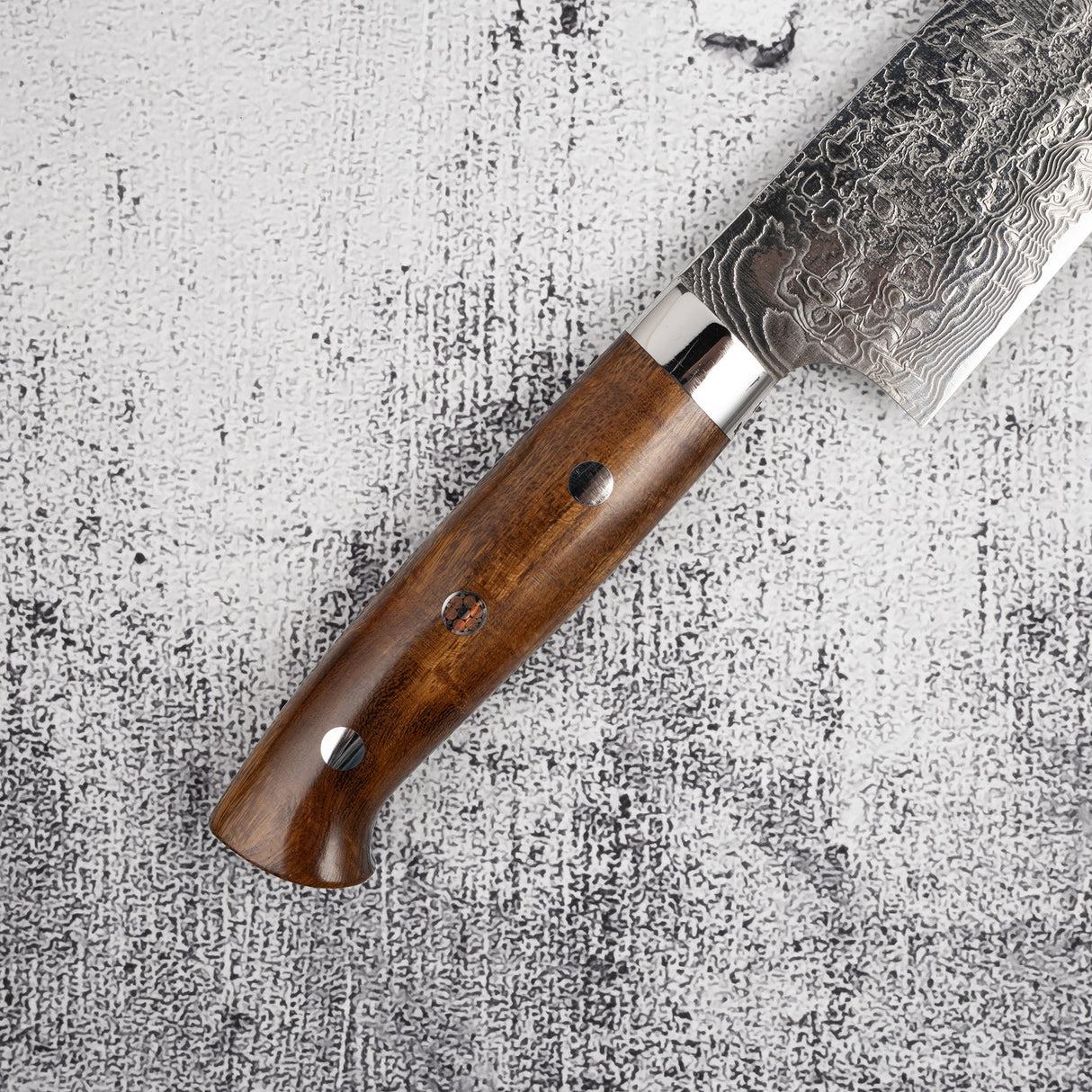 Takeshi Saji SG2 鑽石大馬士革牛刀 180 毫米鐵木手柄