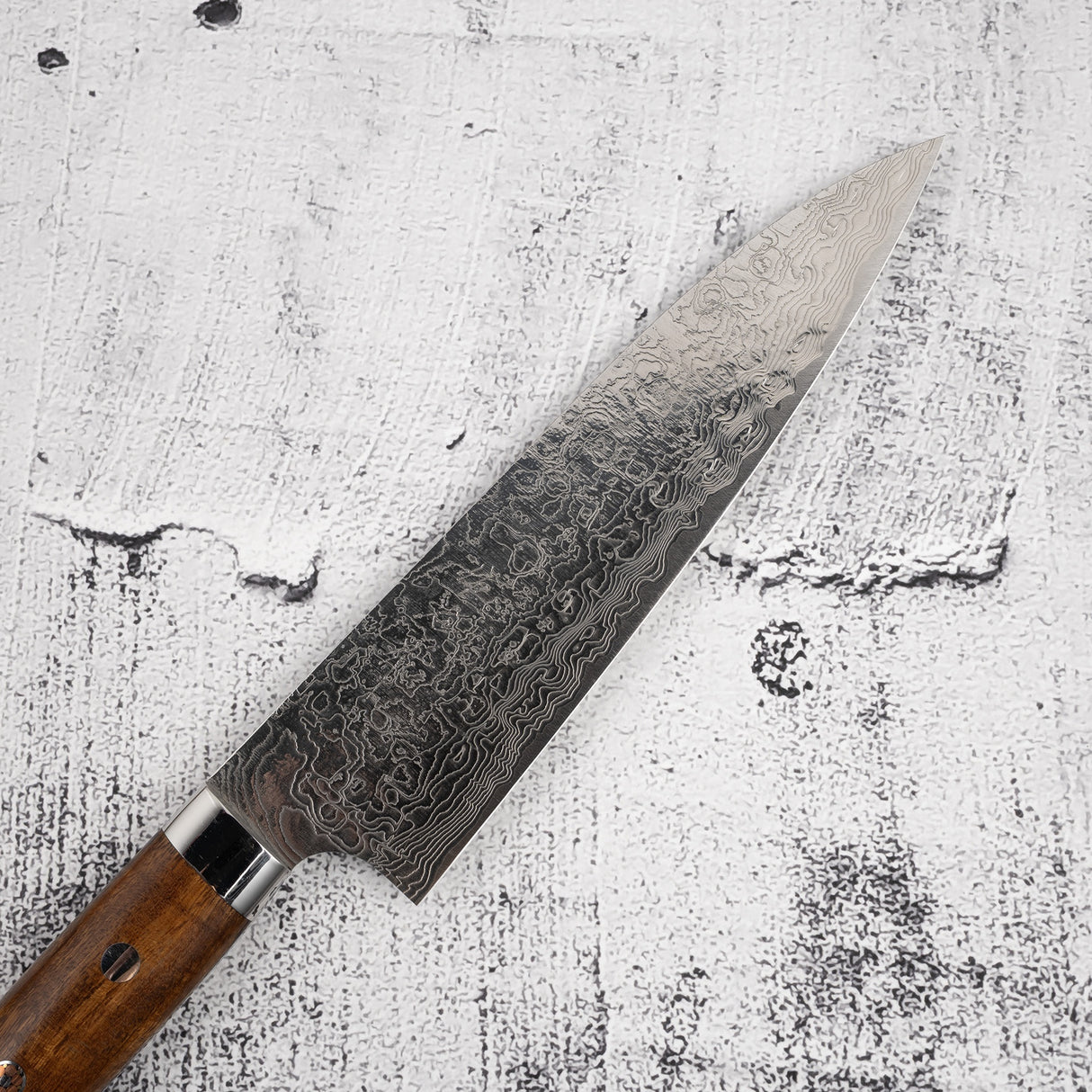Takeshi Saji SG2 鑽石大馬士革牛刀 180 毫米鐵木手柄