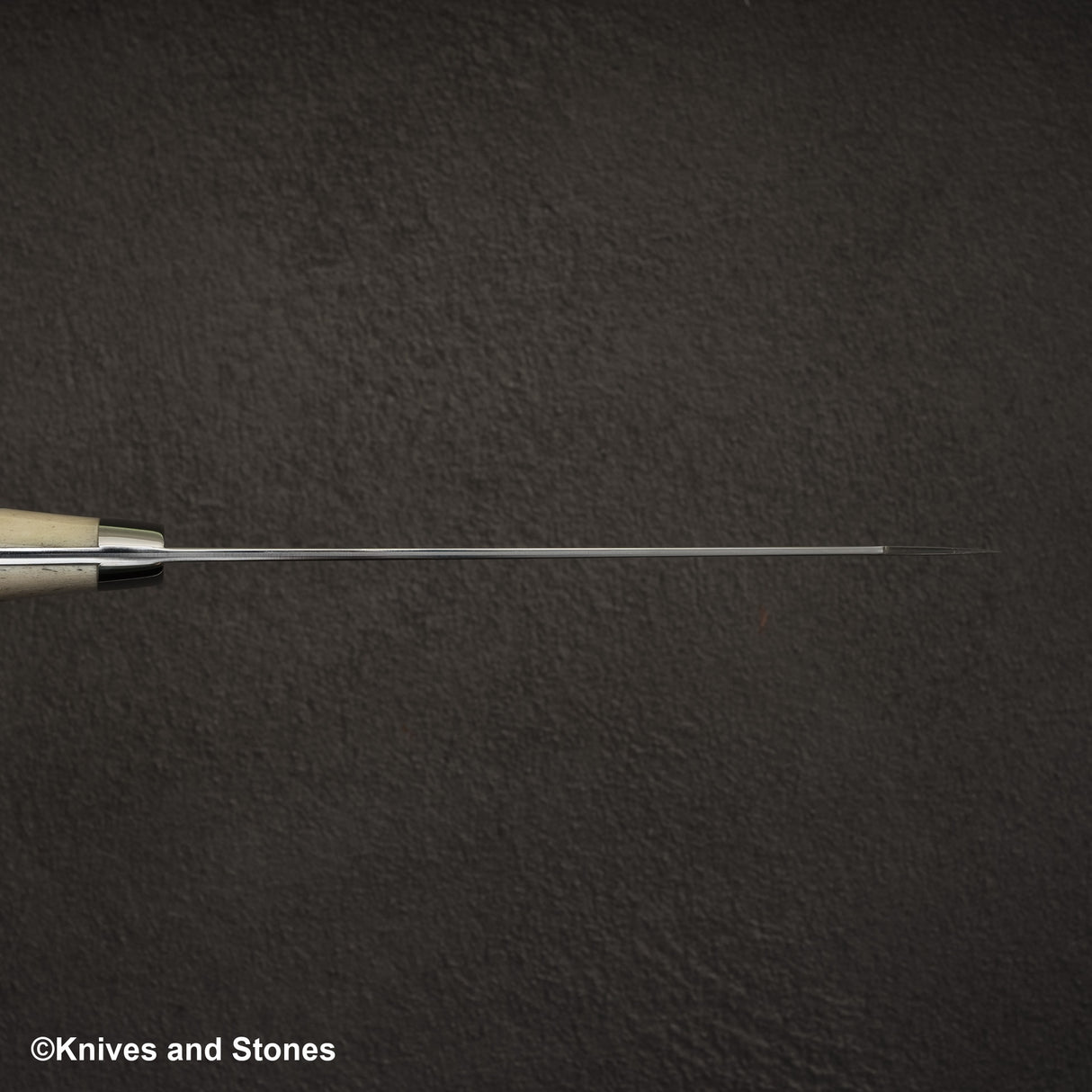 Takeshi Saji SG2 Black Damascus Bunka 180mm Stag Handle