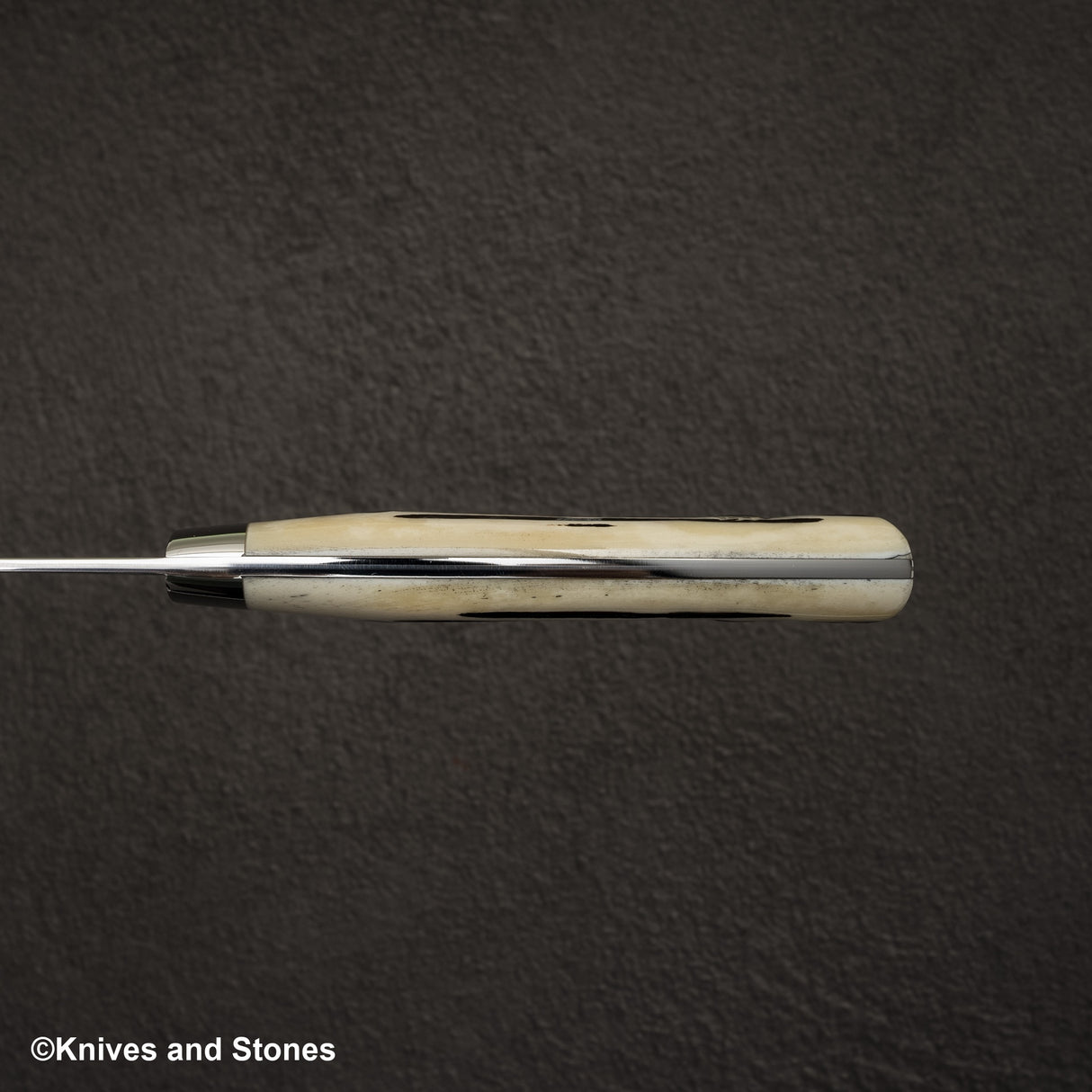 Takeshi Saji SG2 黑色大馬士革牛刀 180 毫米鹿角柄