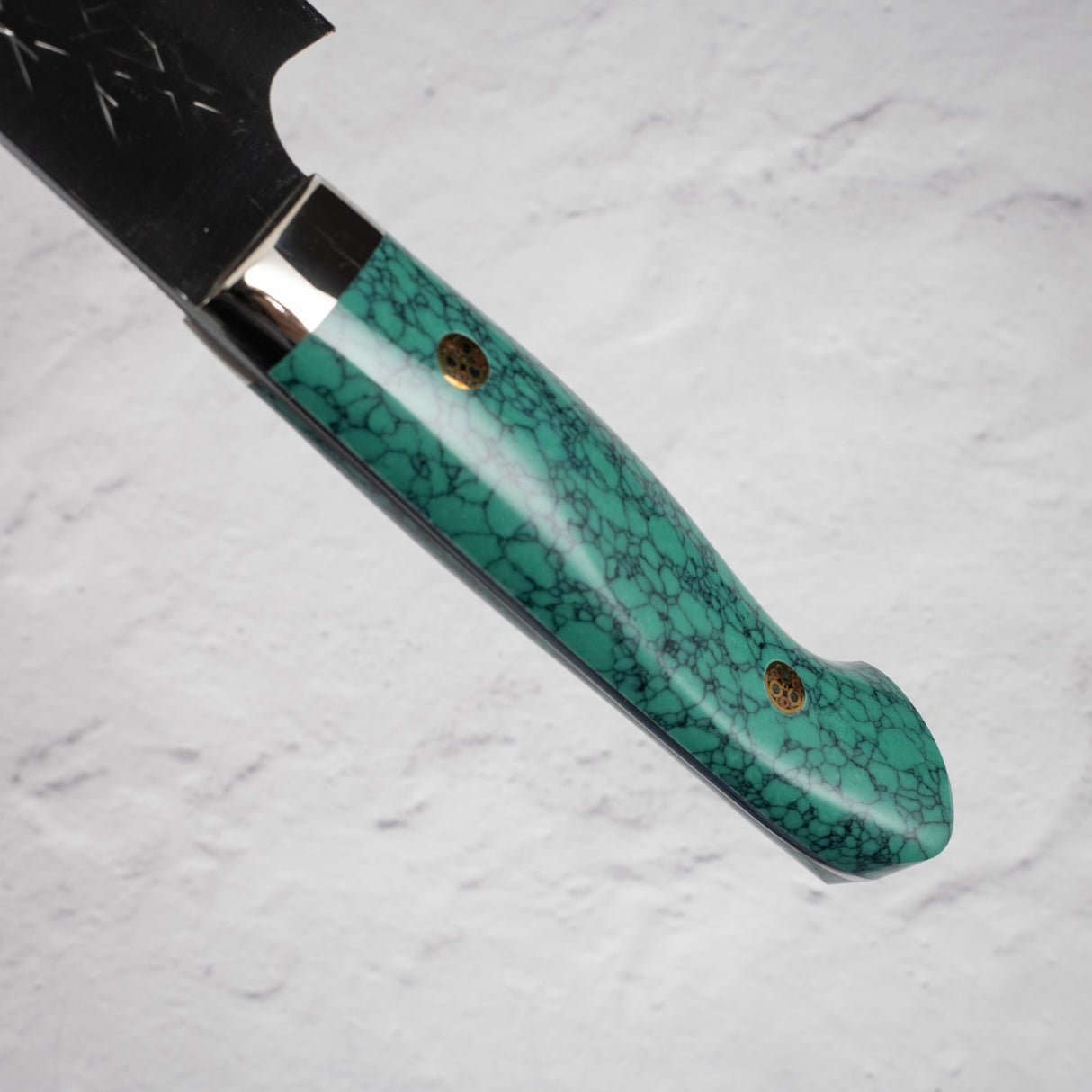 Takeshi Saji SRS13 Gyuto 210mm Western Green Turquosie