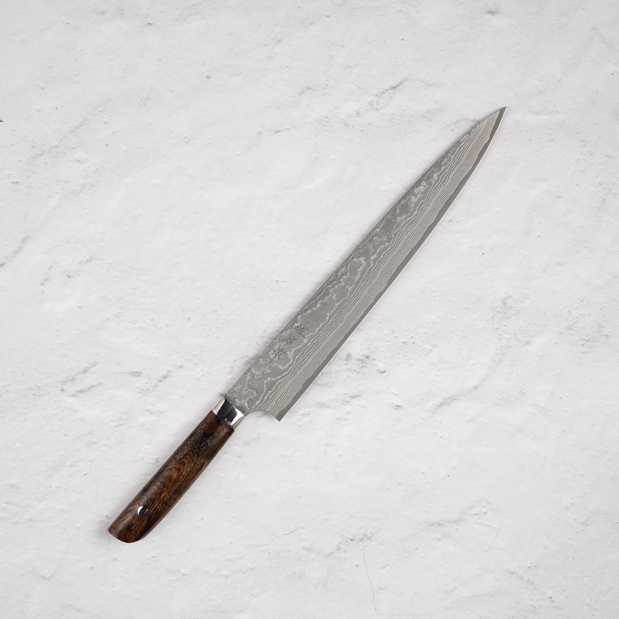 Saji Damascus Sujihiki 270mm VG10 鐵木