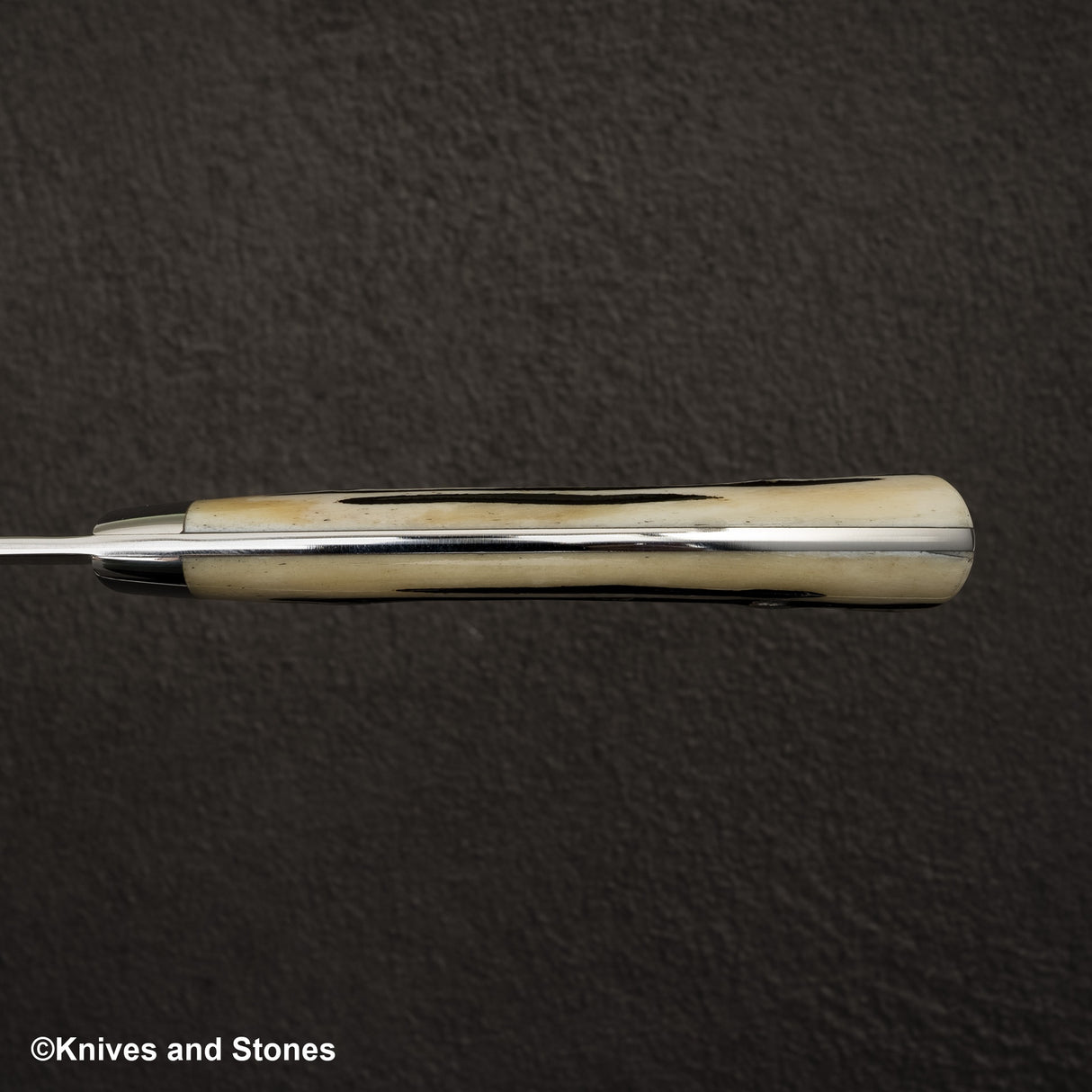 Takeshi Saji SG2 Black Damascus Nakiri 175mm Stag Handle