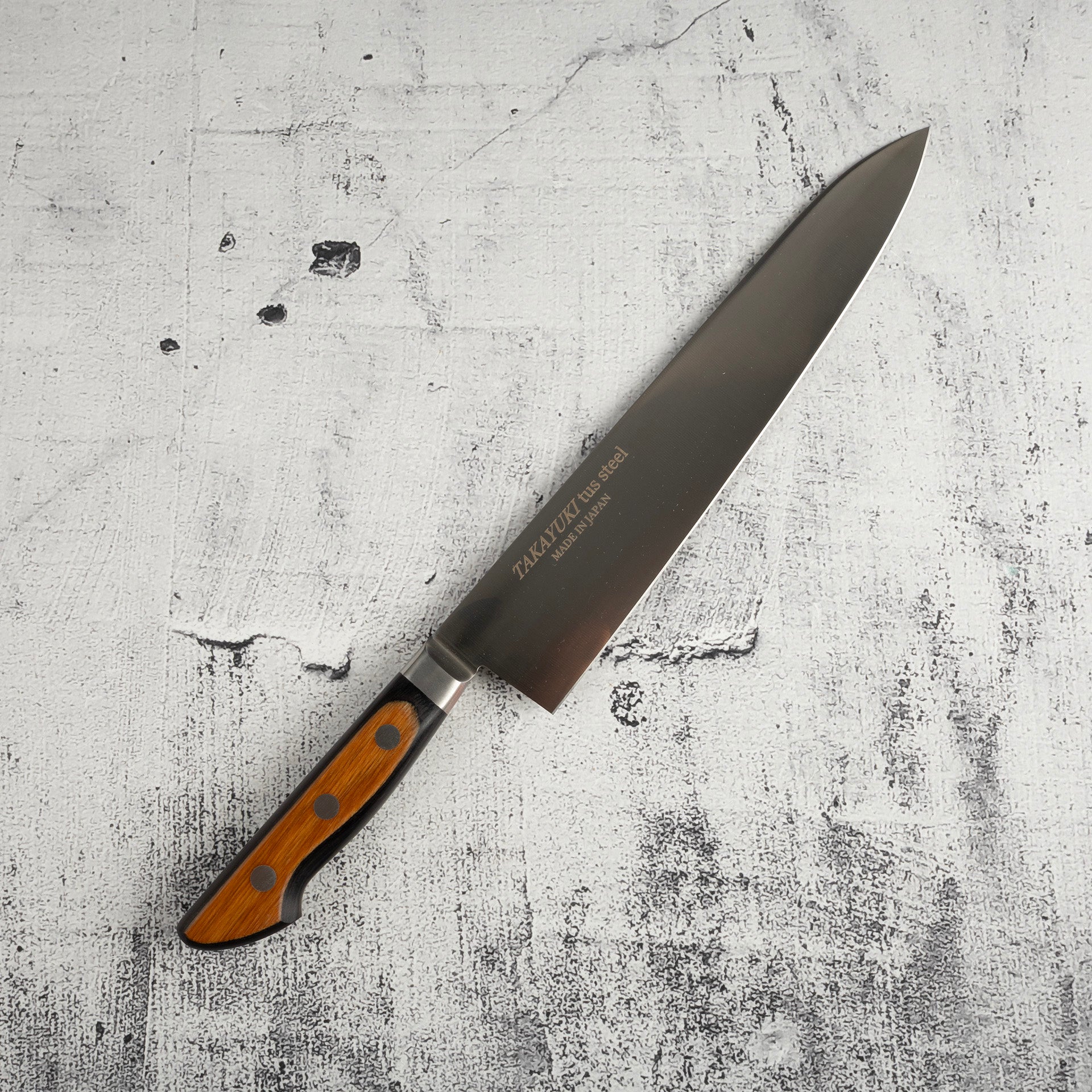 堺孝行TUS 牛刀240mm – Knives and Stones