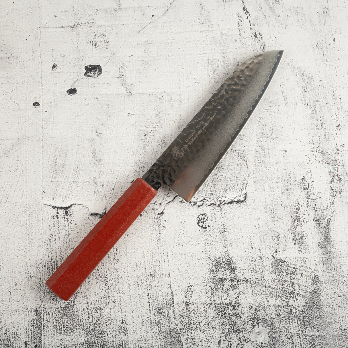 堺孝行 VG10 33層大馬士革三德刀 180mm 藍柄