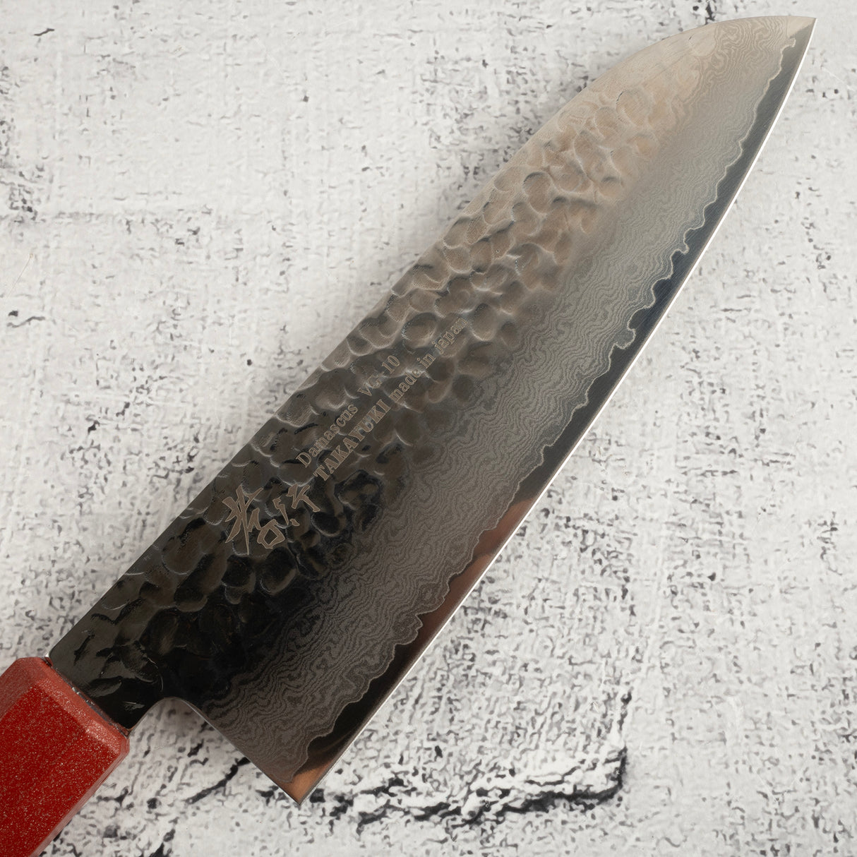 堺孝行 VG10 33層大馬士革三德刀 180mm 藍柄