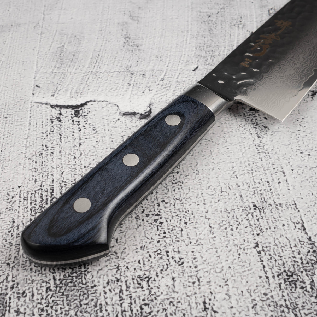 堺孝行 VG10 33層大馬士革三德刀 180mm 藍柄