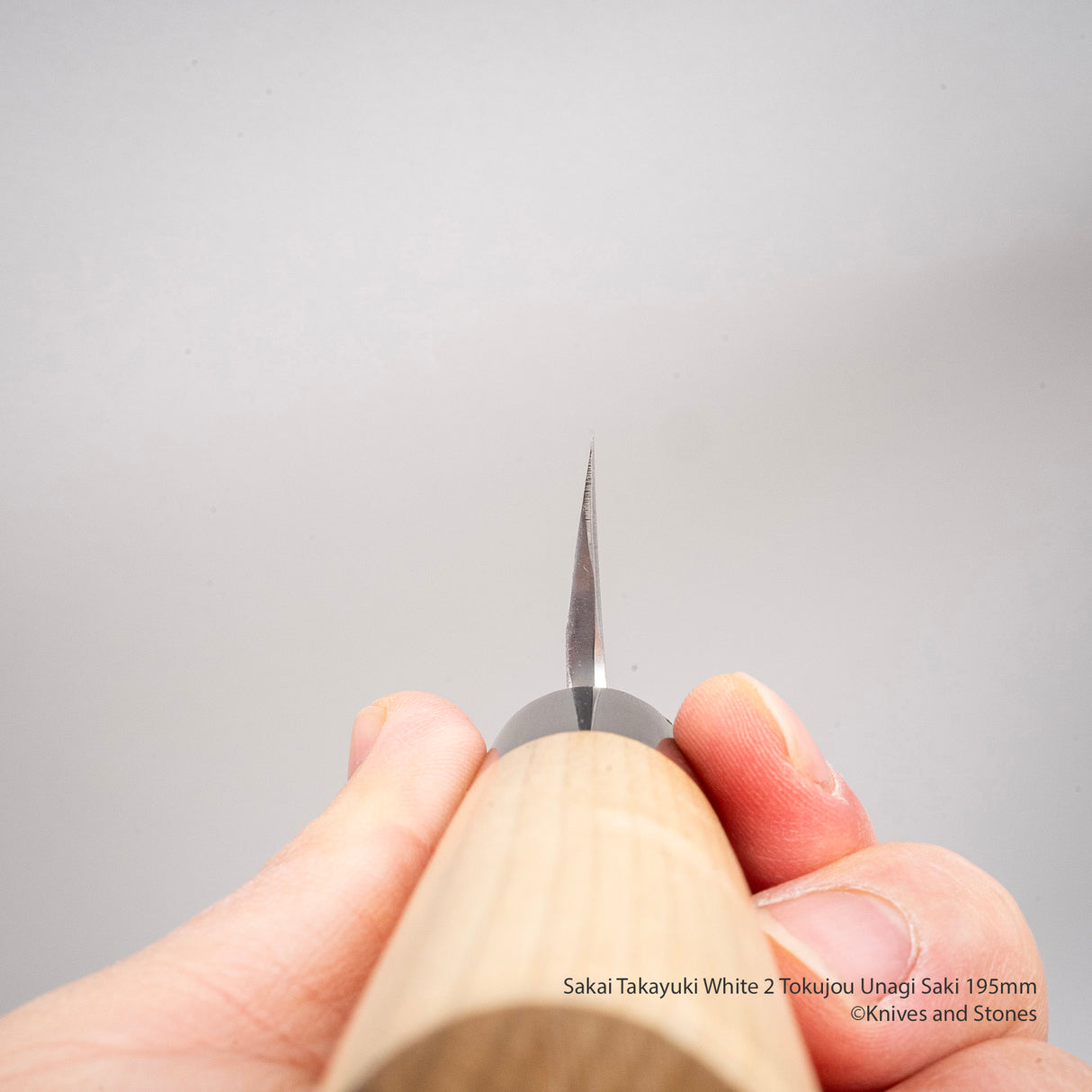 Sakai Takayuki Tokujou Unagi Saki 195 毫米白色 2 碳鋼