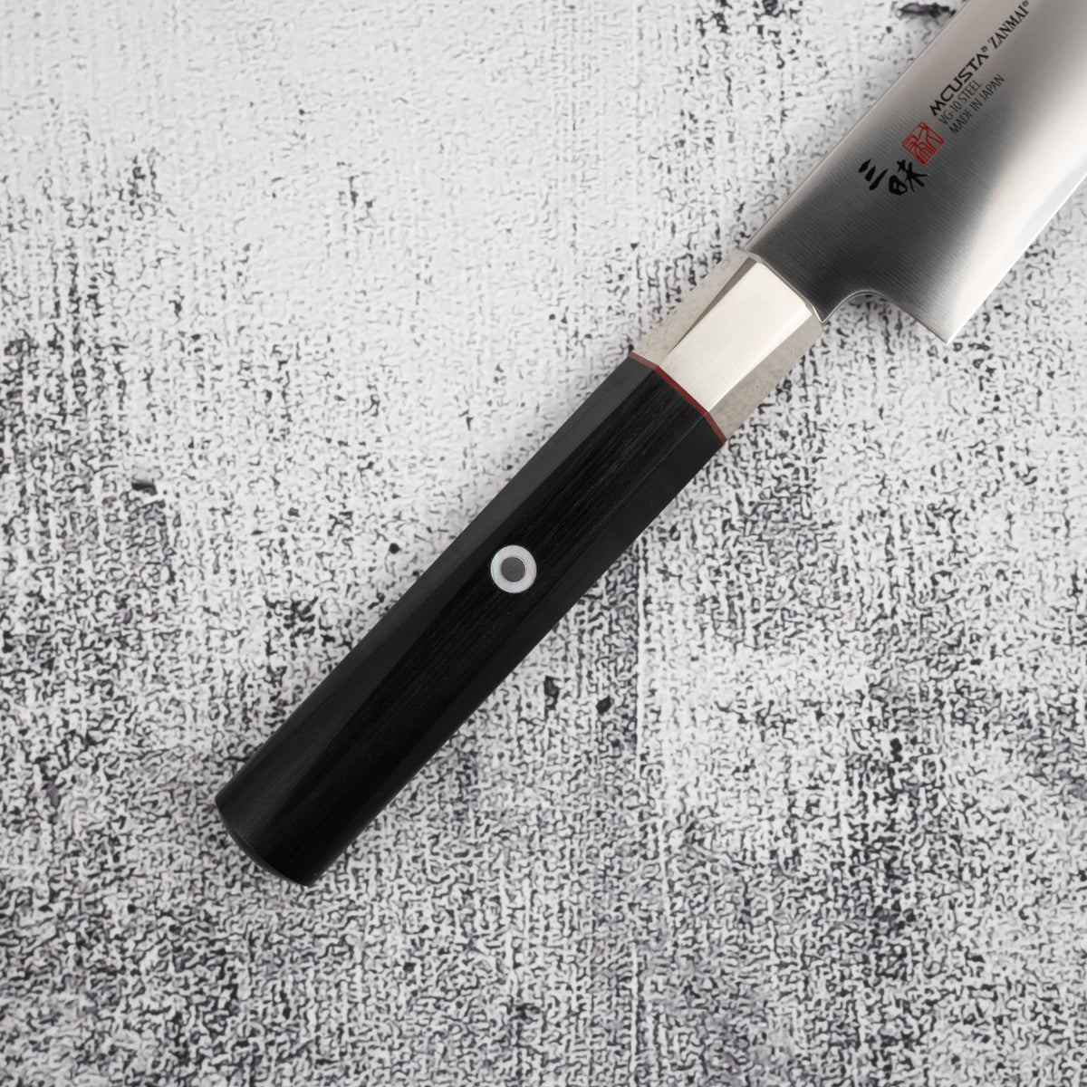 Zanmai Hexagonal WA handle detail