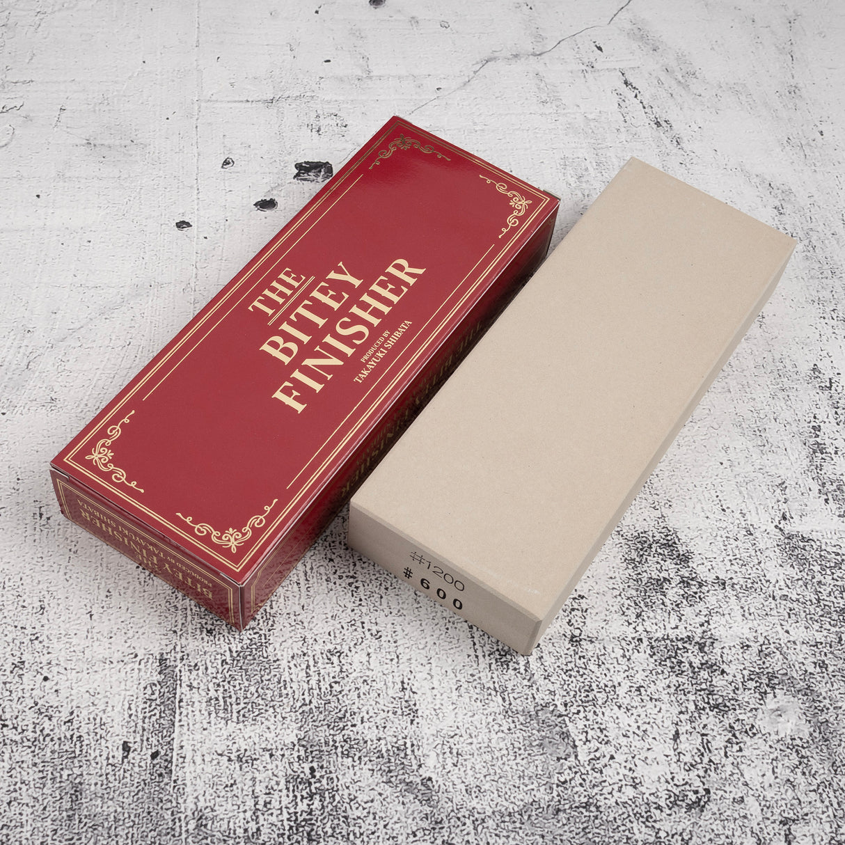 Shibata Bitey Finisher Double-sided Whetstone 600/1200 Grit